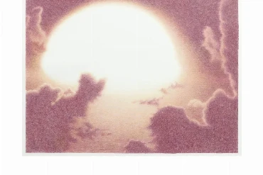 Slawomir Elsner, 270 Kilotons, 2007 64 x 82.5 cm colour / pencil on paper